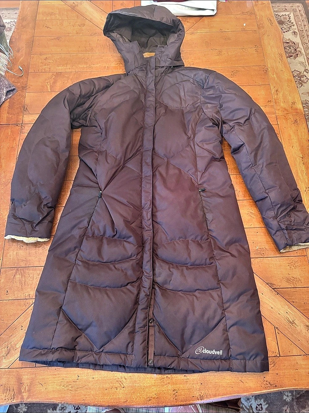 Cloudveil Women's Hooded Puffer Coat Size Medium